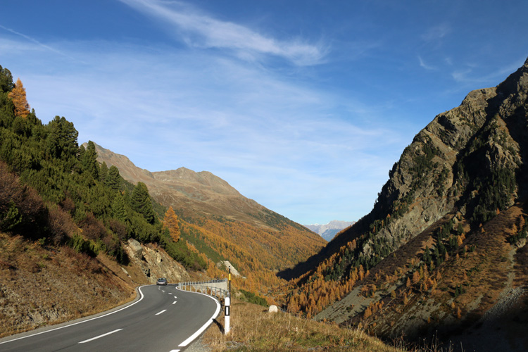 IMG_4906.jpg - Am 13. Oktober 2017 ging's los - Passfahrt ins Val Müstair bei herrlichstem Wetter