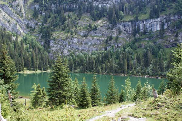 hinterburgsee.jpg - Erster Blick auf den Hinterburgsee