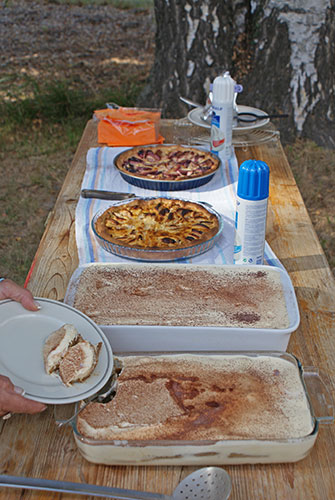 dessert.jpg - Das Dessert war nach dem sportlichen Einsatz verdient